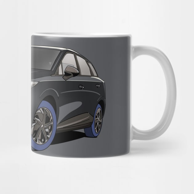 MG 4 EV SE Electric Vehicle in Black by Webazoot